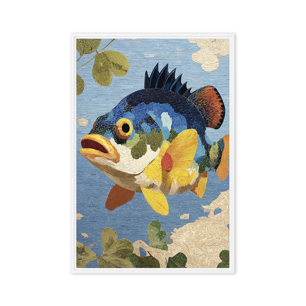 Tessellated Aquatic Life | Art Print