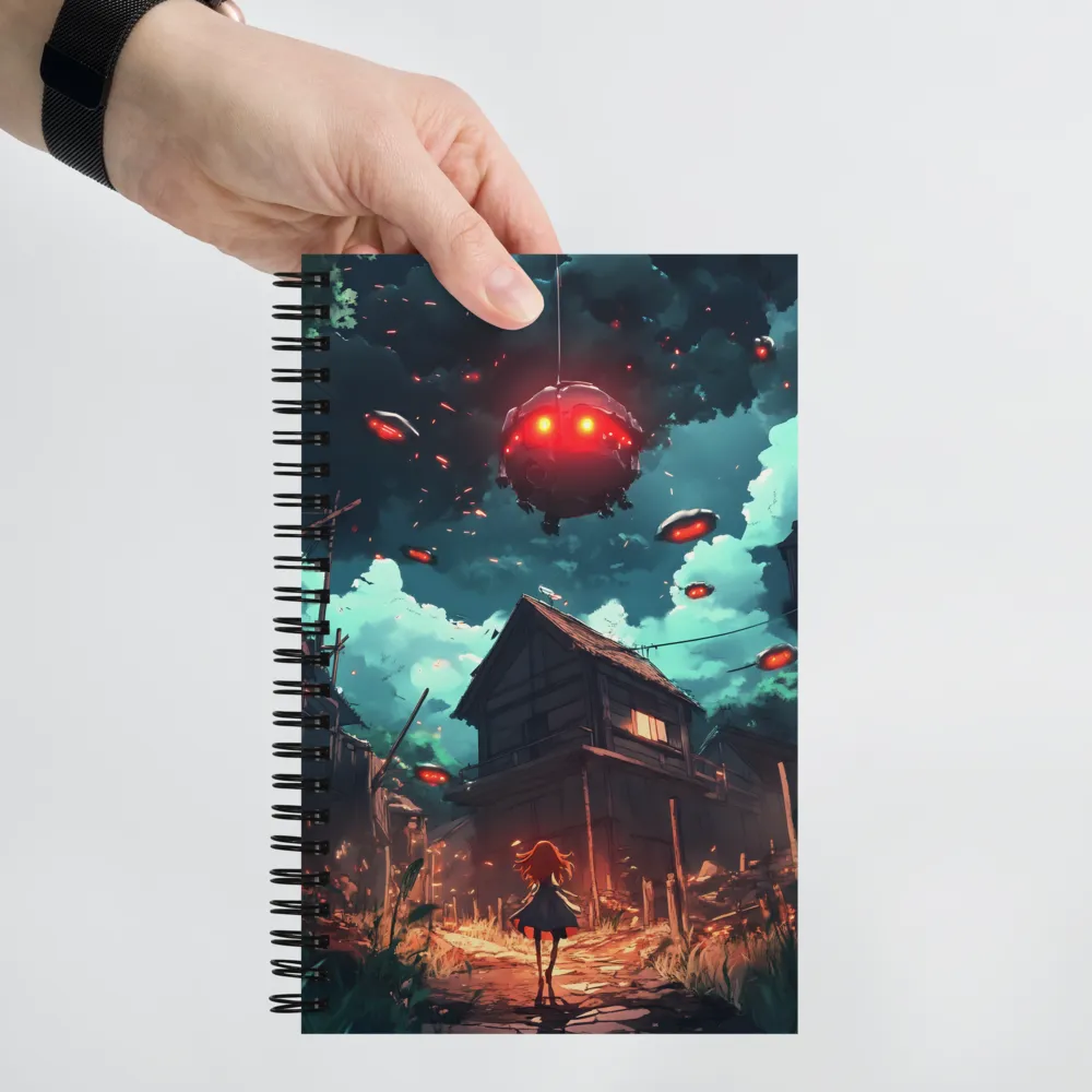 Crimson Invasion 
 Spiral Notebook | 140 pages