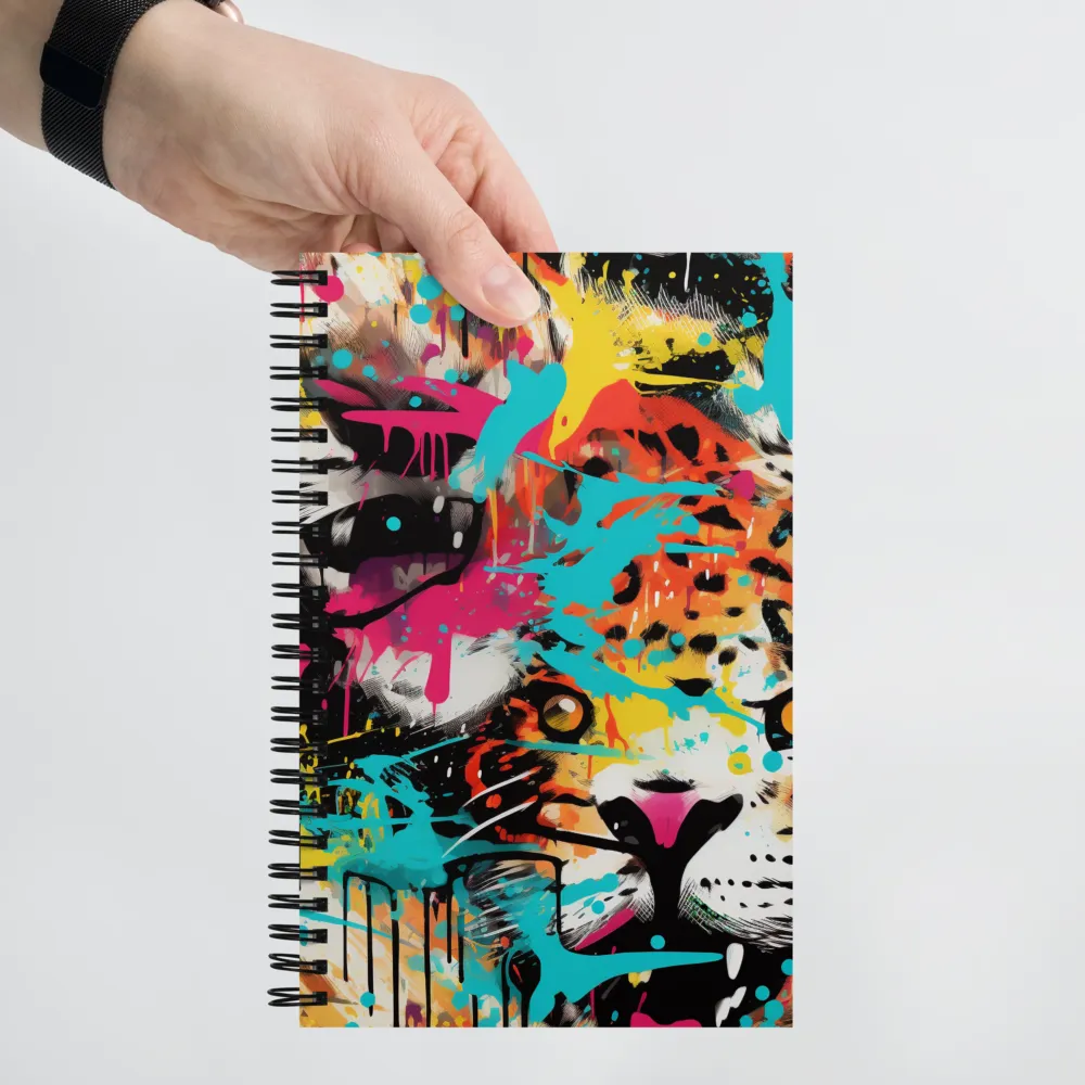 Fierce Fusion: Tiger and Lion in Graffiti
