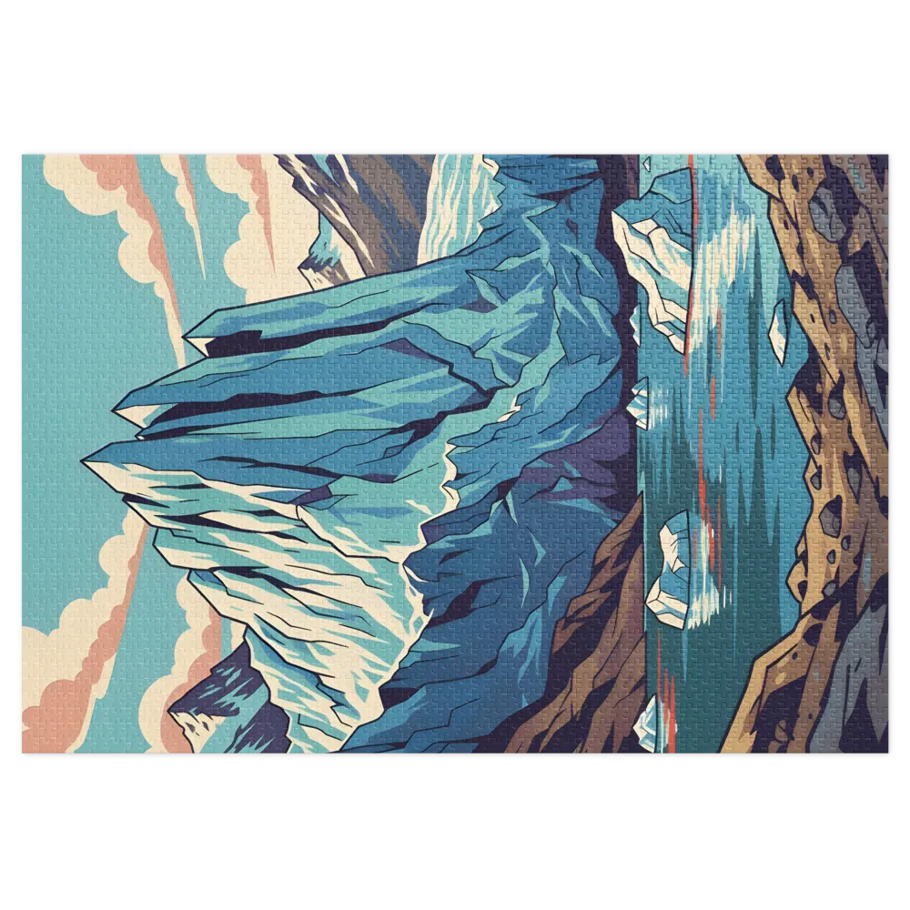 Ice Peaks Reflection | Jigsaw Puzzles