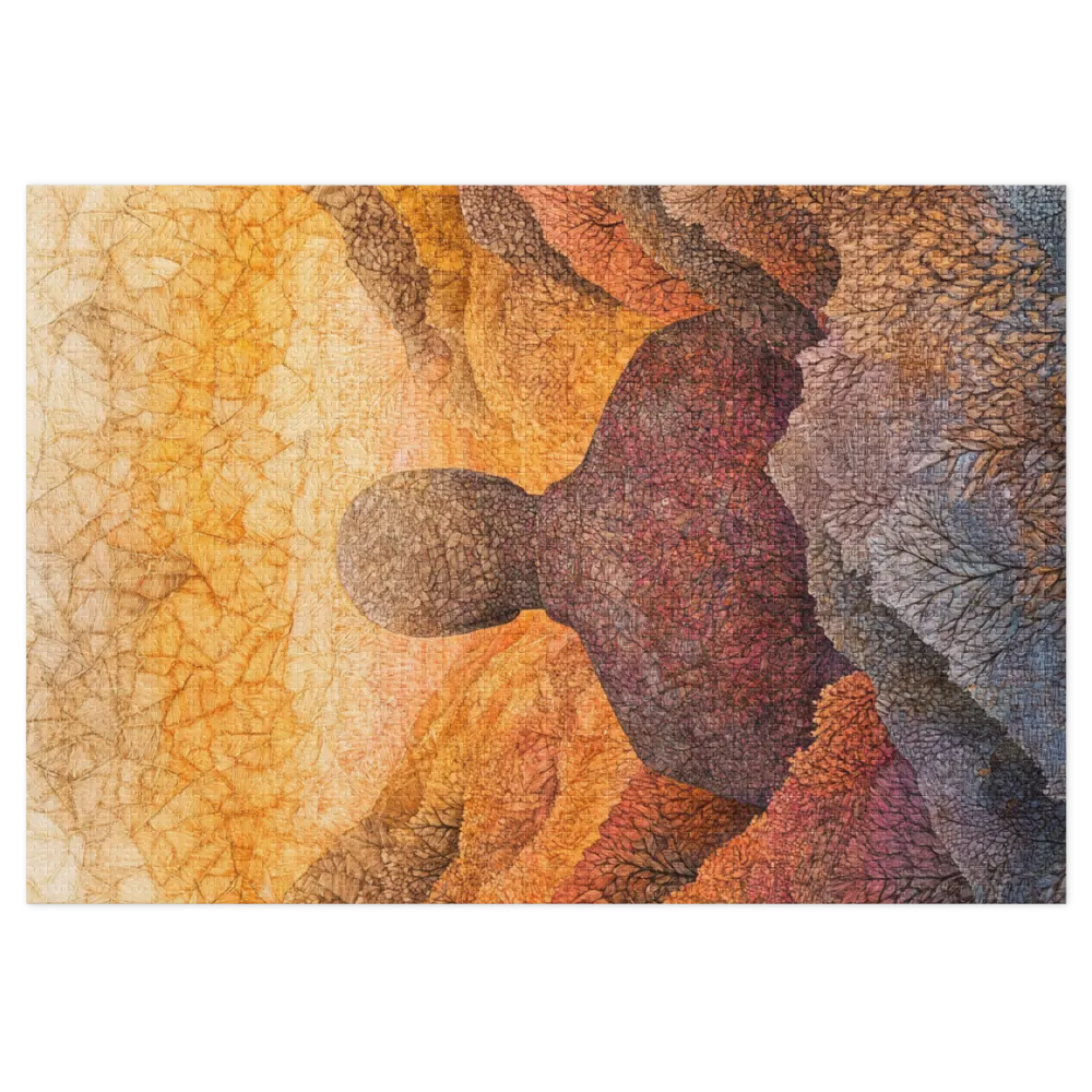 The Contemplative Journey 
 Jigsaw Puzzle in Tin Box