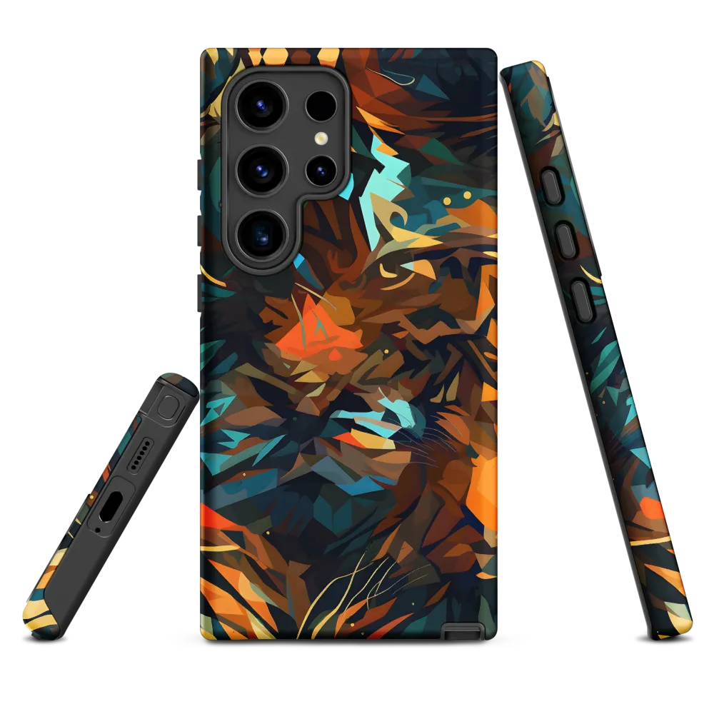Abstract Tiger Portraits | Phone Case