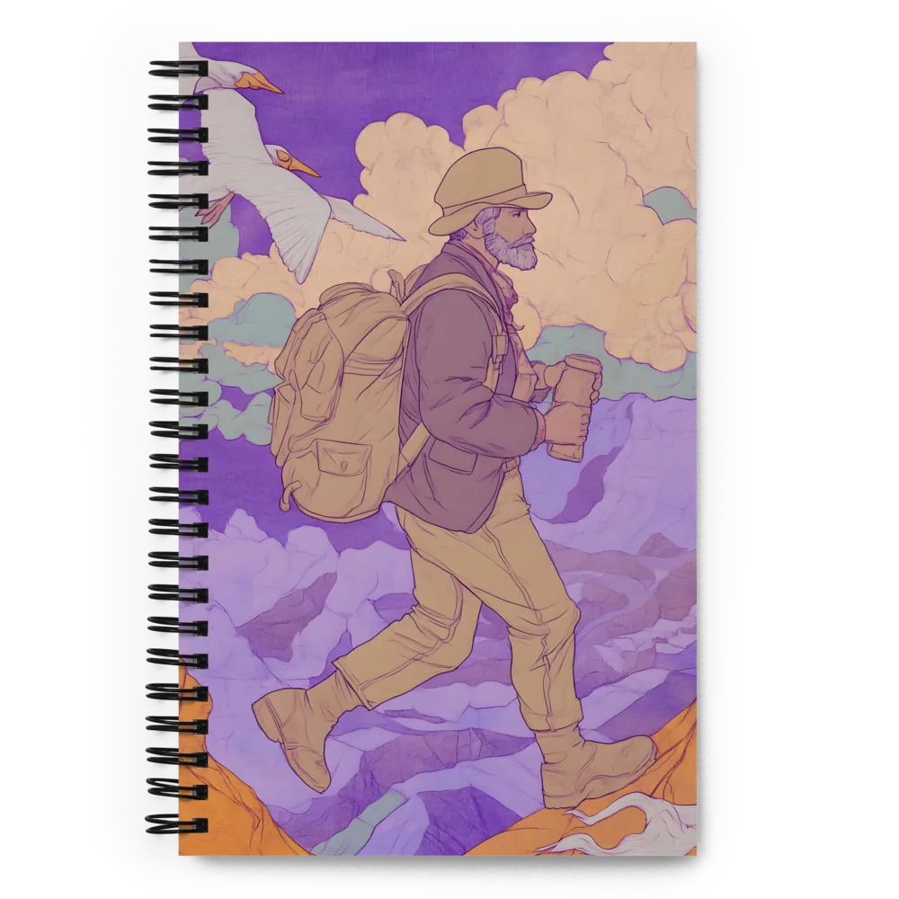 The Traveler's Ascent 
 Spiral Notebook | 140 pages