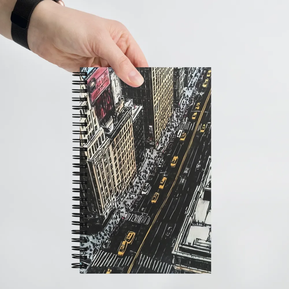 New York City Aerial 
 Spiral Notebook | 140 pages