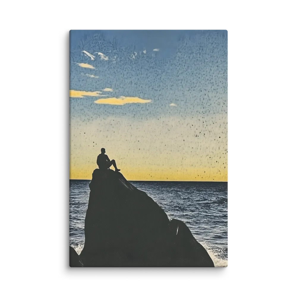 Oceanic Contemplation 
 Canvas | 32″x 48″