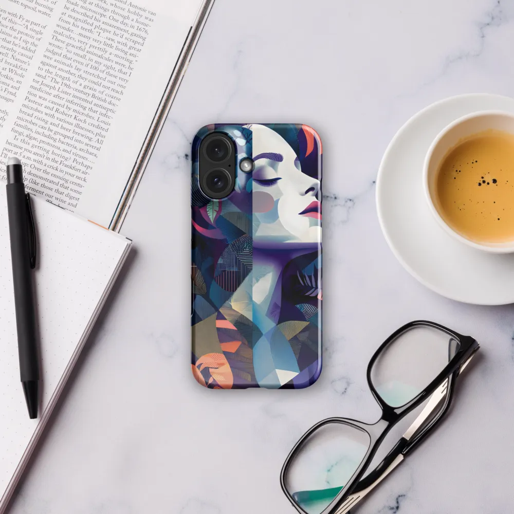 Tropical Flora Portrait 
 iPhone 16 Plus | Snap Case