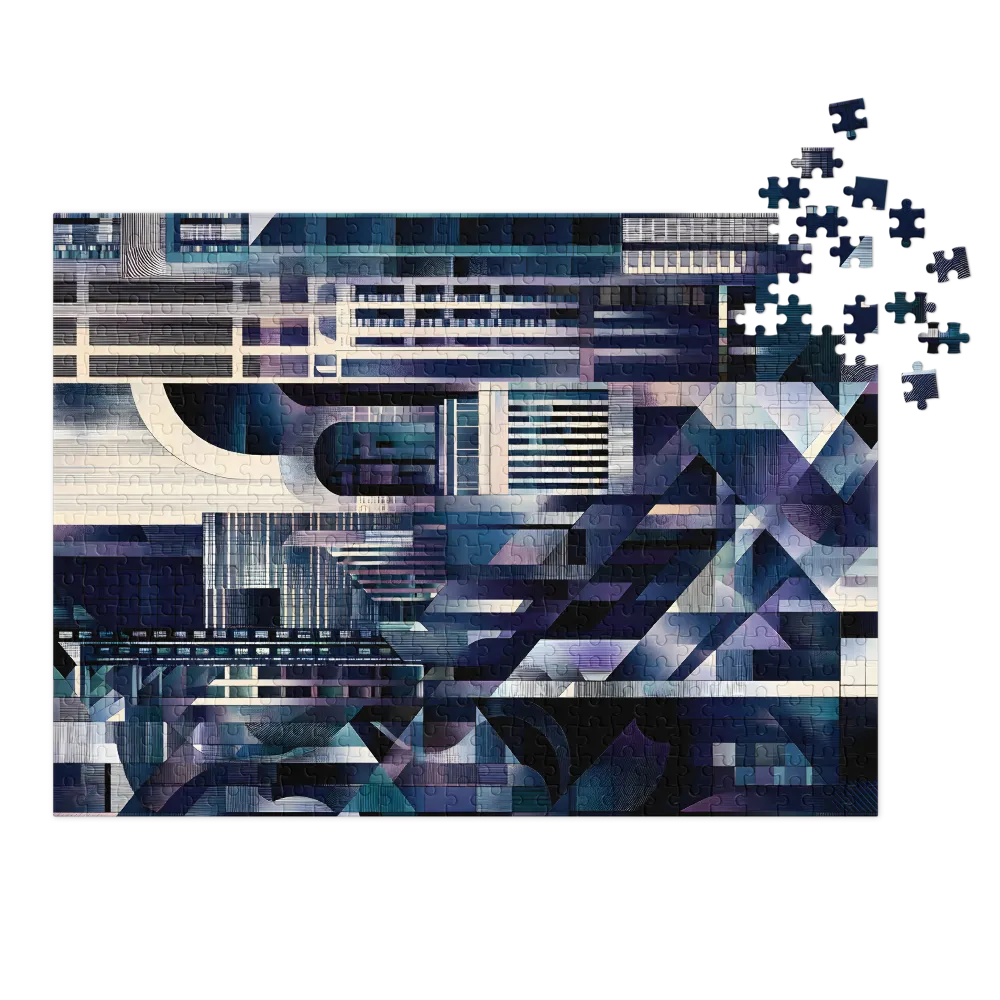 Urban Symphony 
 Jigsaw Puzzle in Tin Box