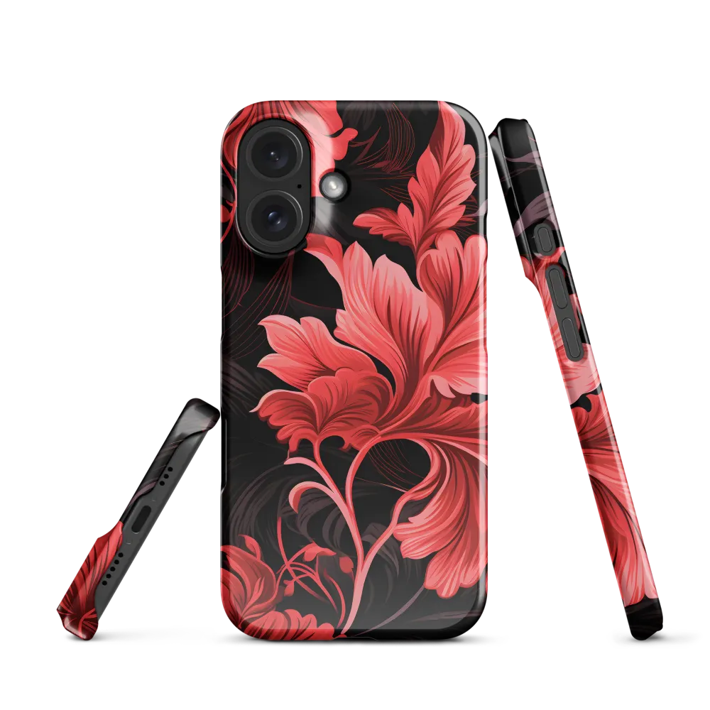 Tropical Elegance in Red