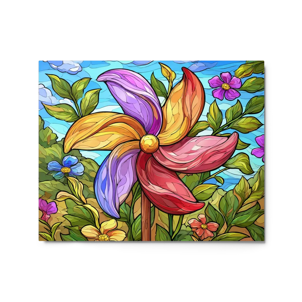 Whirling Garden Colors | Art Print