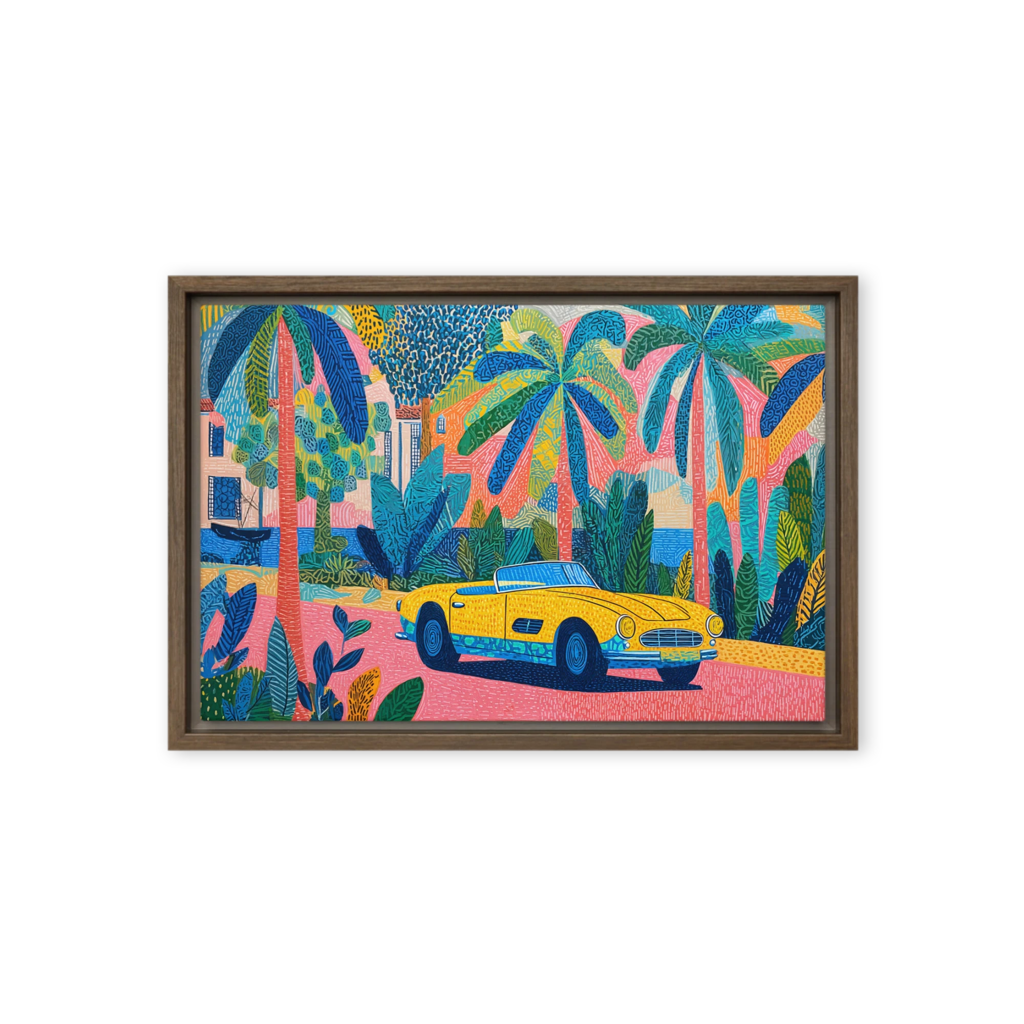 Tropical Riviera Drive | Art Print