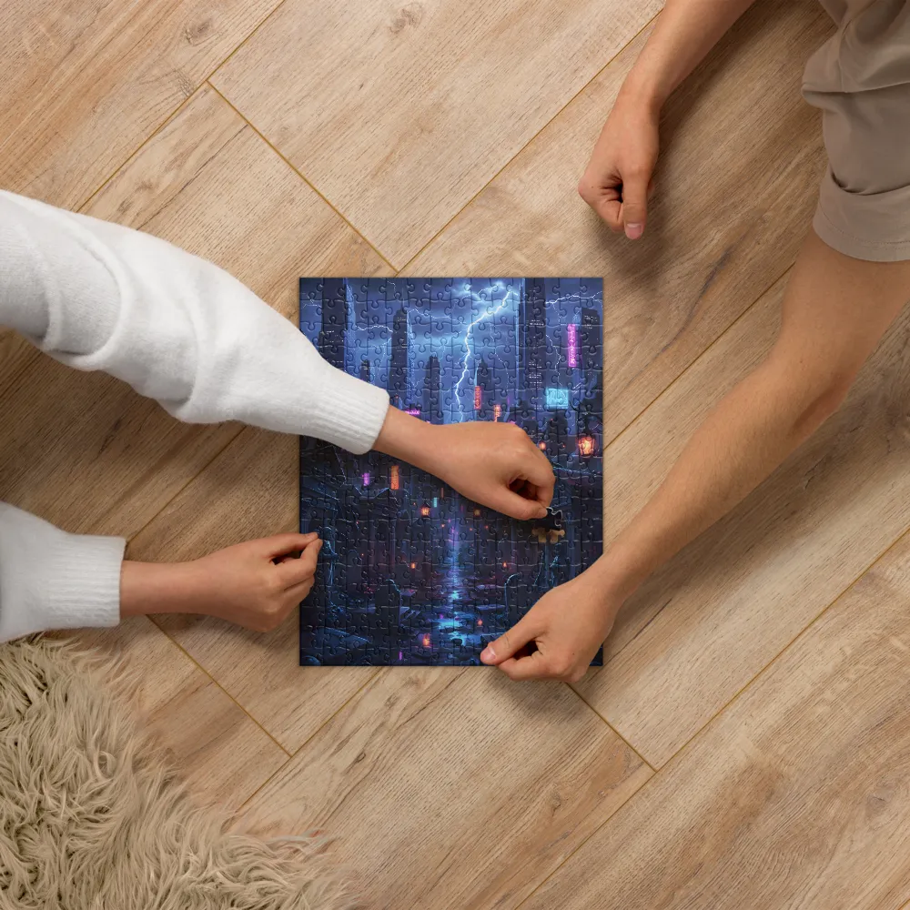 Electric Necropolis 
 Jigsaw Puzzle