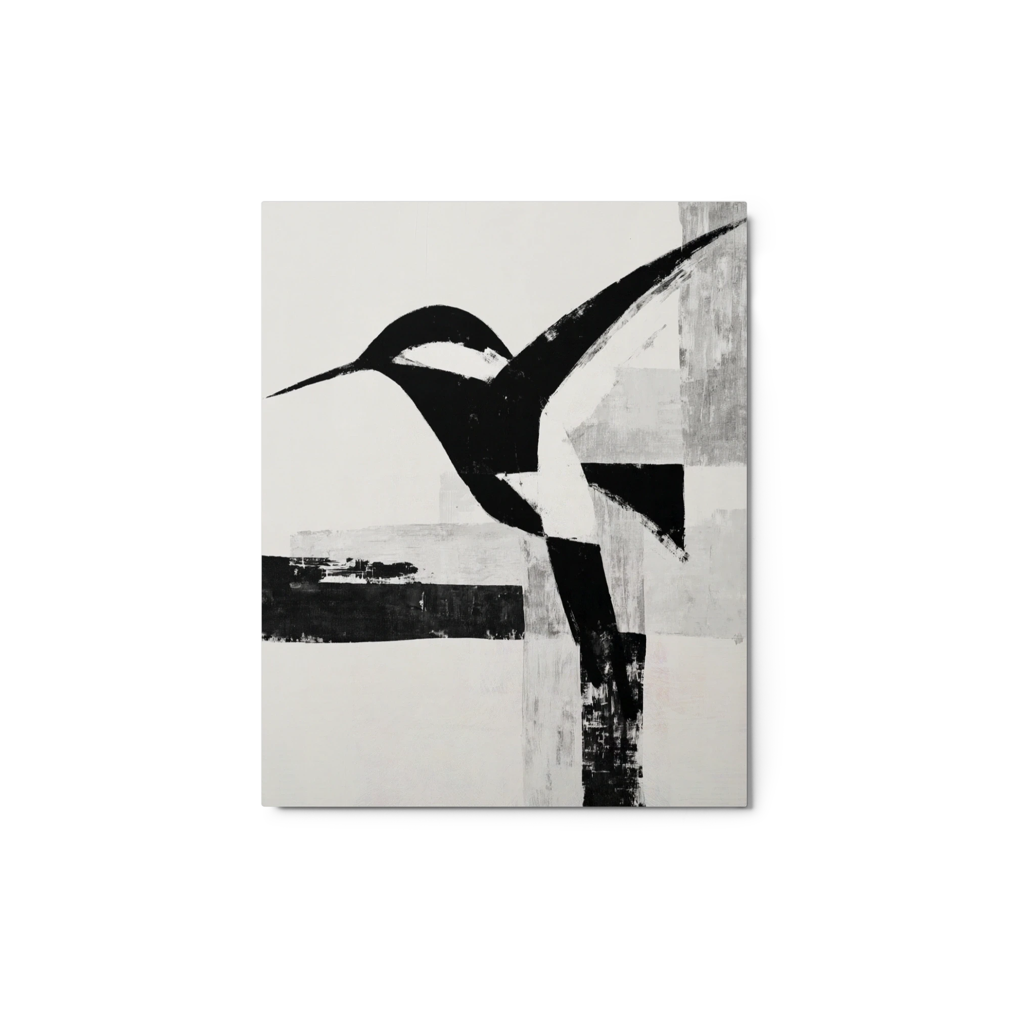 Monochrome Hummingbird Flight
