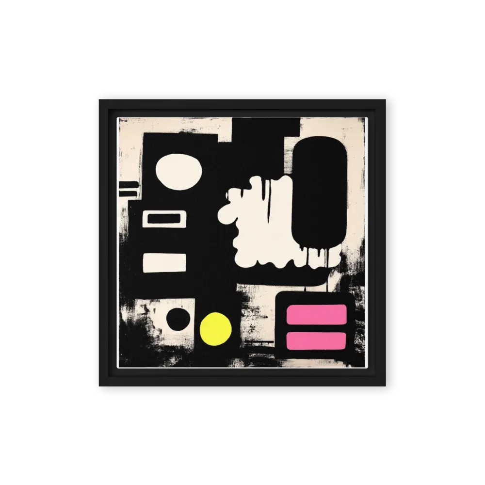 Urban Geometry 
 Poster with White Frame | 14″x 14″
