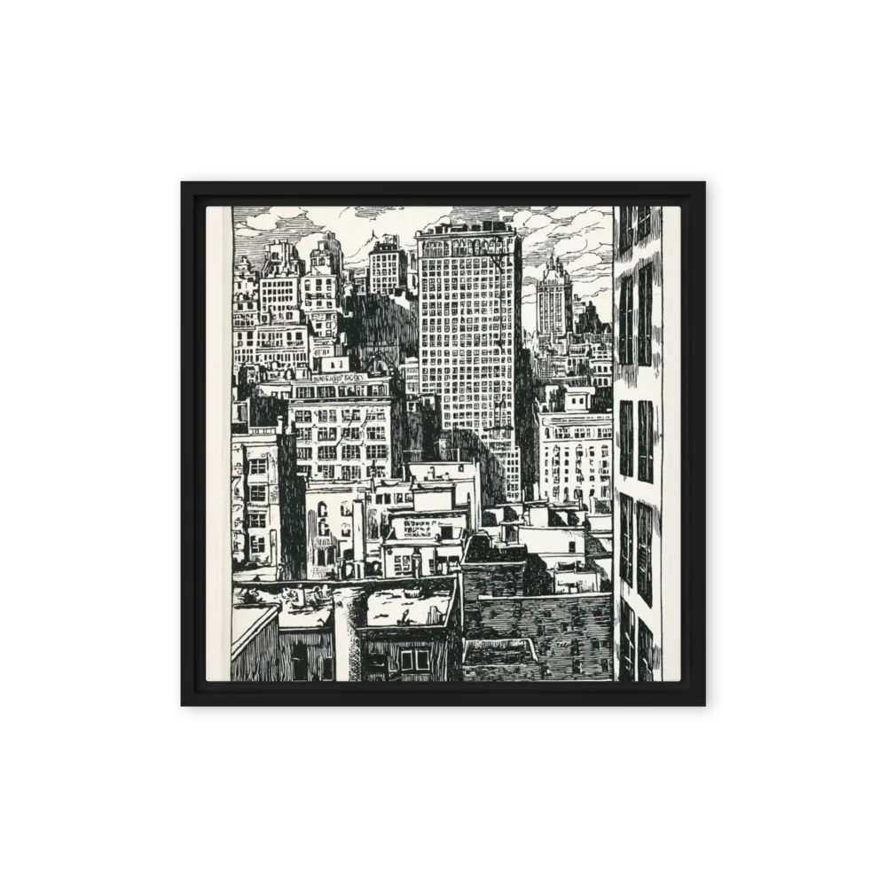 Urban Heights 
 Canvas | 26″x 26″