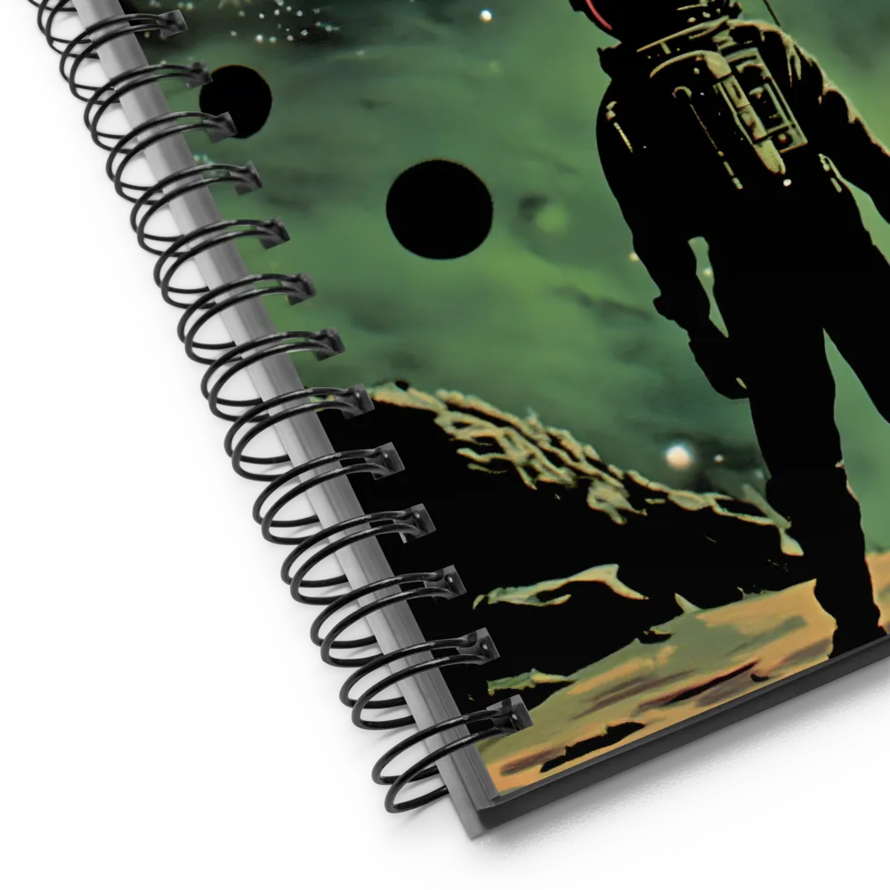 Cosmic Solitude 
 Spiral Notebook | 140 pages