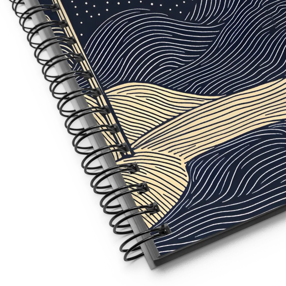 Starry Desert Night 
 Spiral Notebook | 140 pages