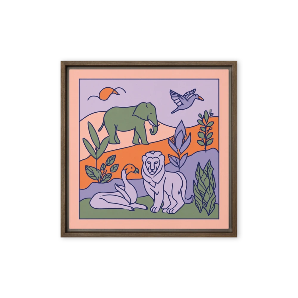Safari Harmony | Art Print