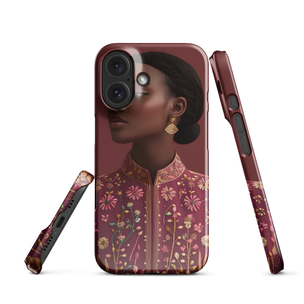Regal Floral Embroidery 
 iPhone 11 Pro Max | Snap Case