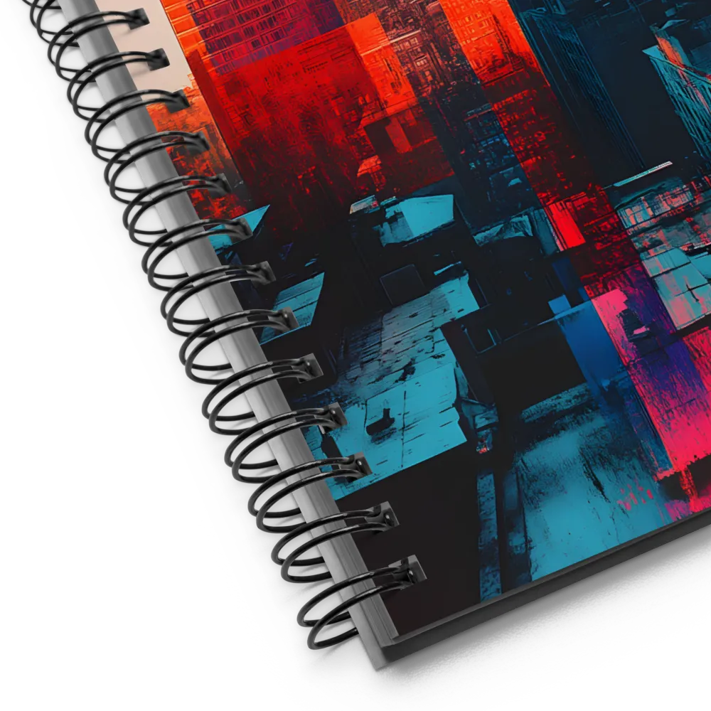 City Split Horizon 
 Spiral Notebook | 140 pages