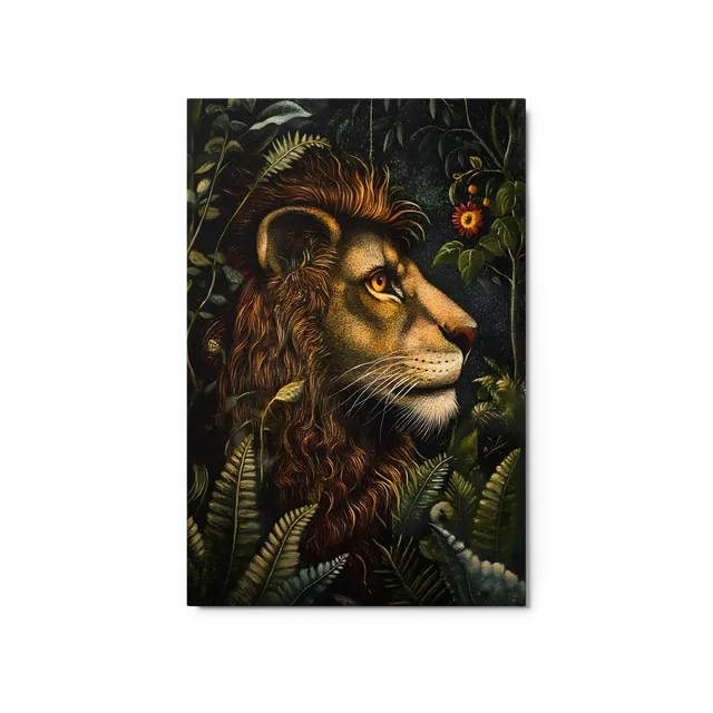 Guardian of the Emerald Canopy 
 Canvas | 12″x 18″