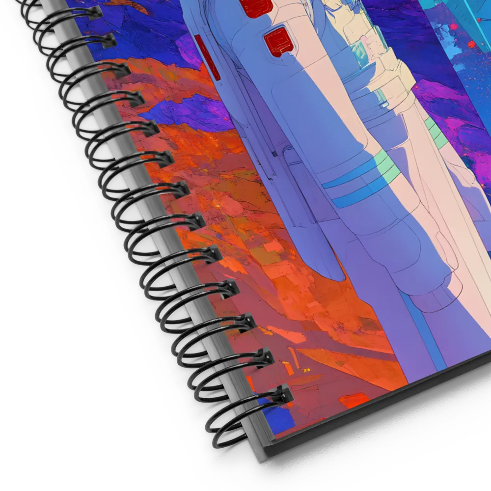 Cosmic Split 
 Spiral Notebook | 140 pages