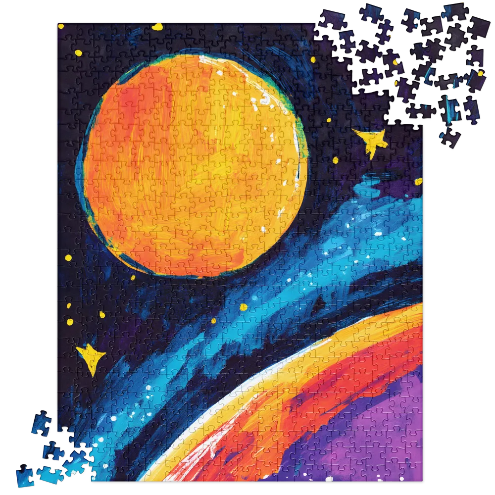 Celestial Glow 
 Jigsaw Puzzle in Tin Box