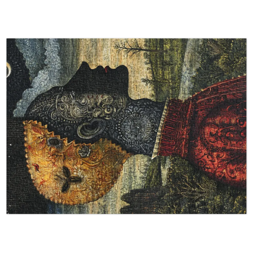 Dualidade da Mente 
 Puzzle em caixa de metal