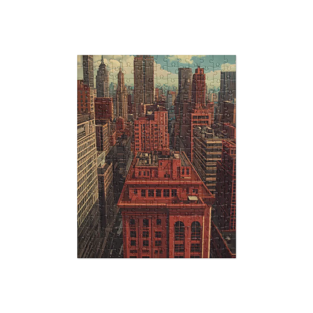 Metropolitan Airscape 
 Jigsaw Puzzle