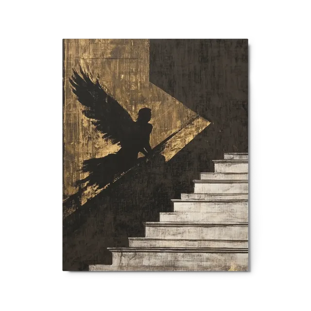 The Golden Ascent | Art Print
