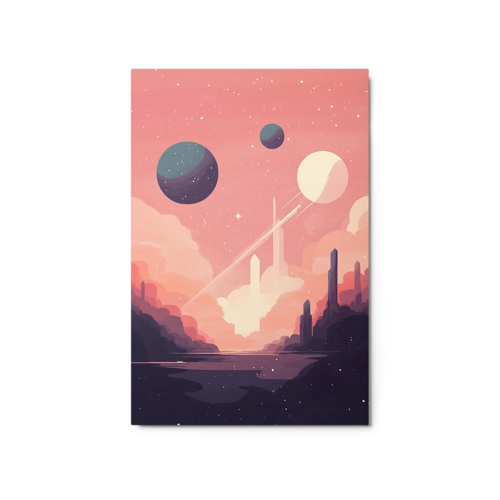 Pink Sky Gateway | Art Print