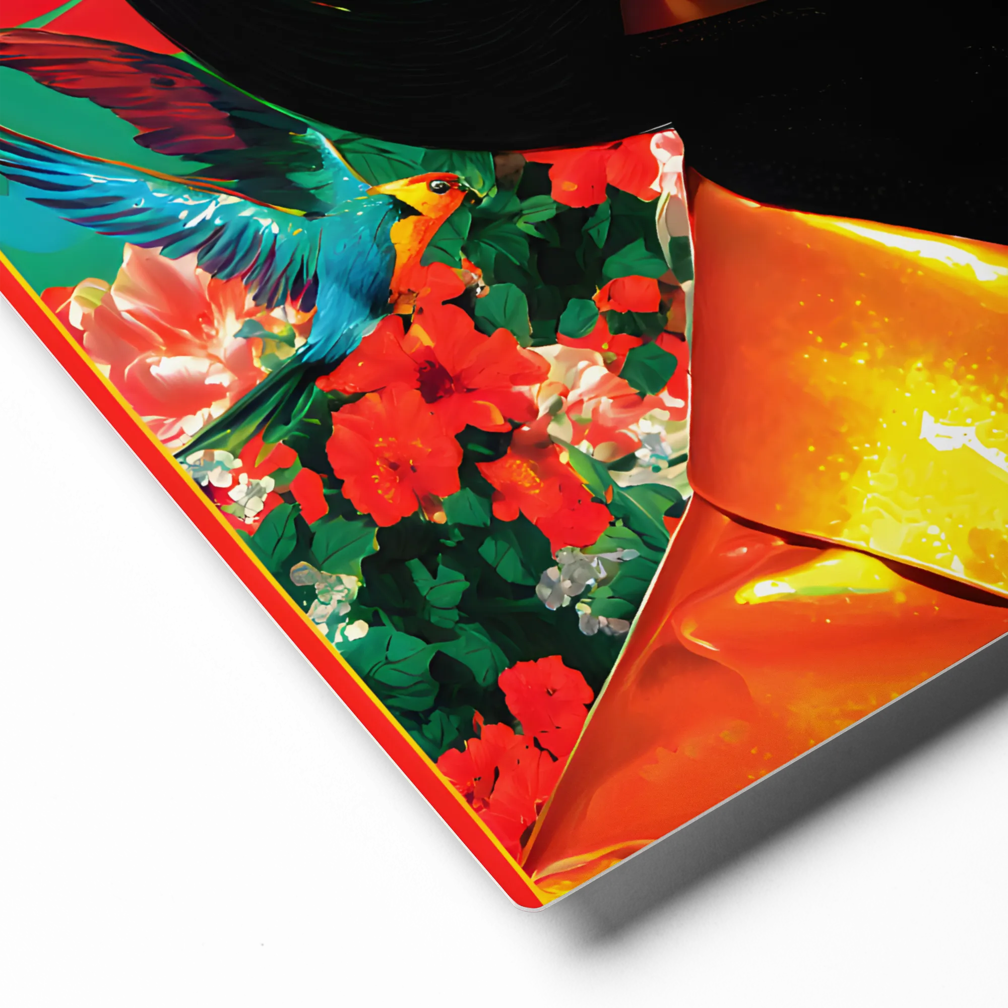 Chromatic Gaze 
 Canvas with Black Frame