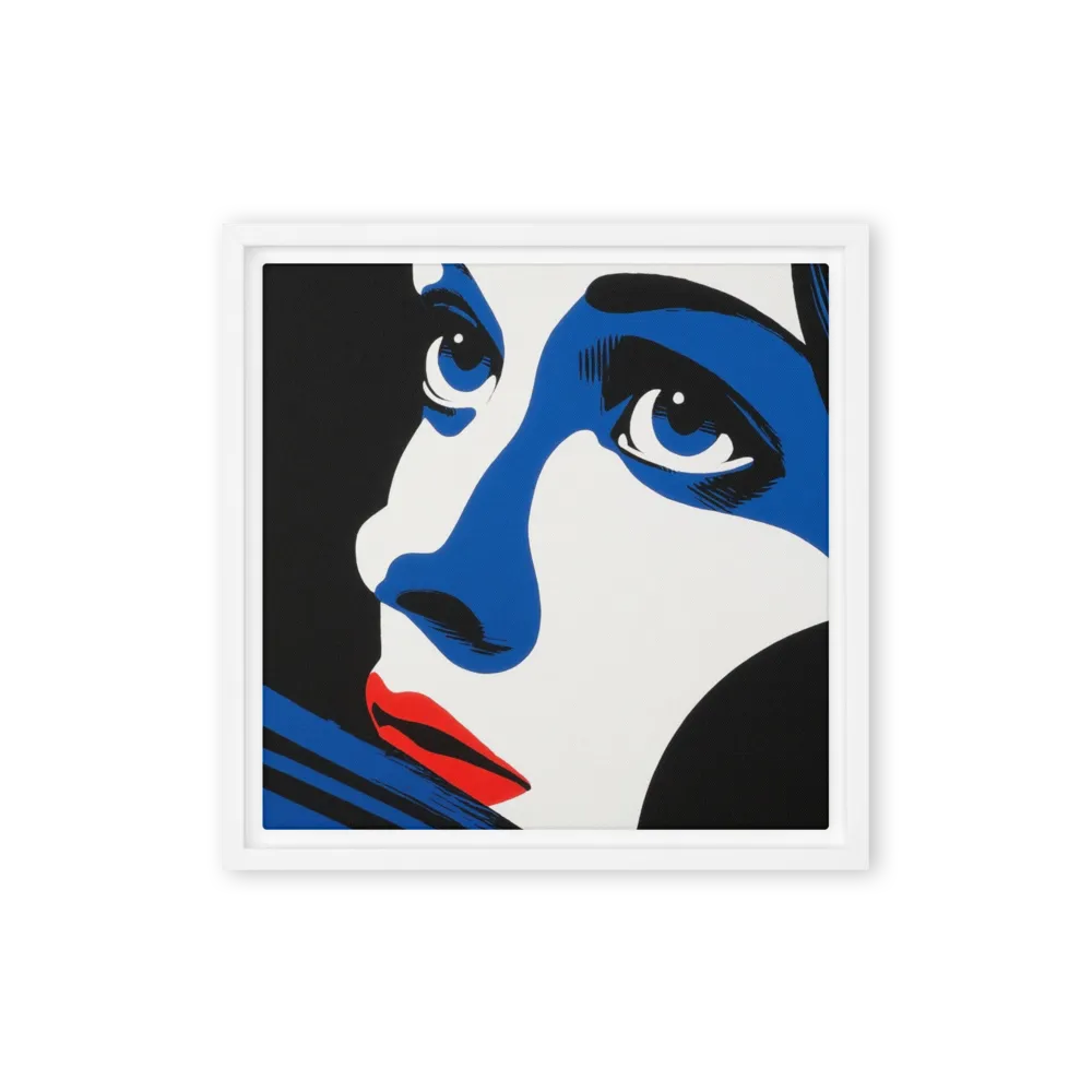 Blue Gaze | Art Print