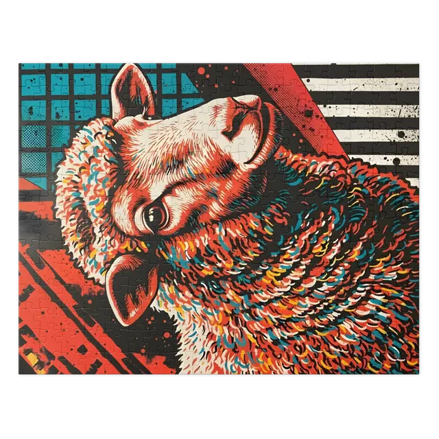 Chromatic Sheep | Jigsaw Puzzles