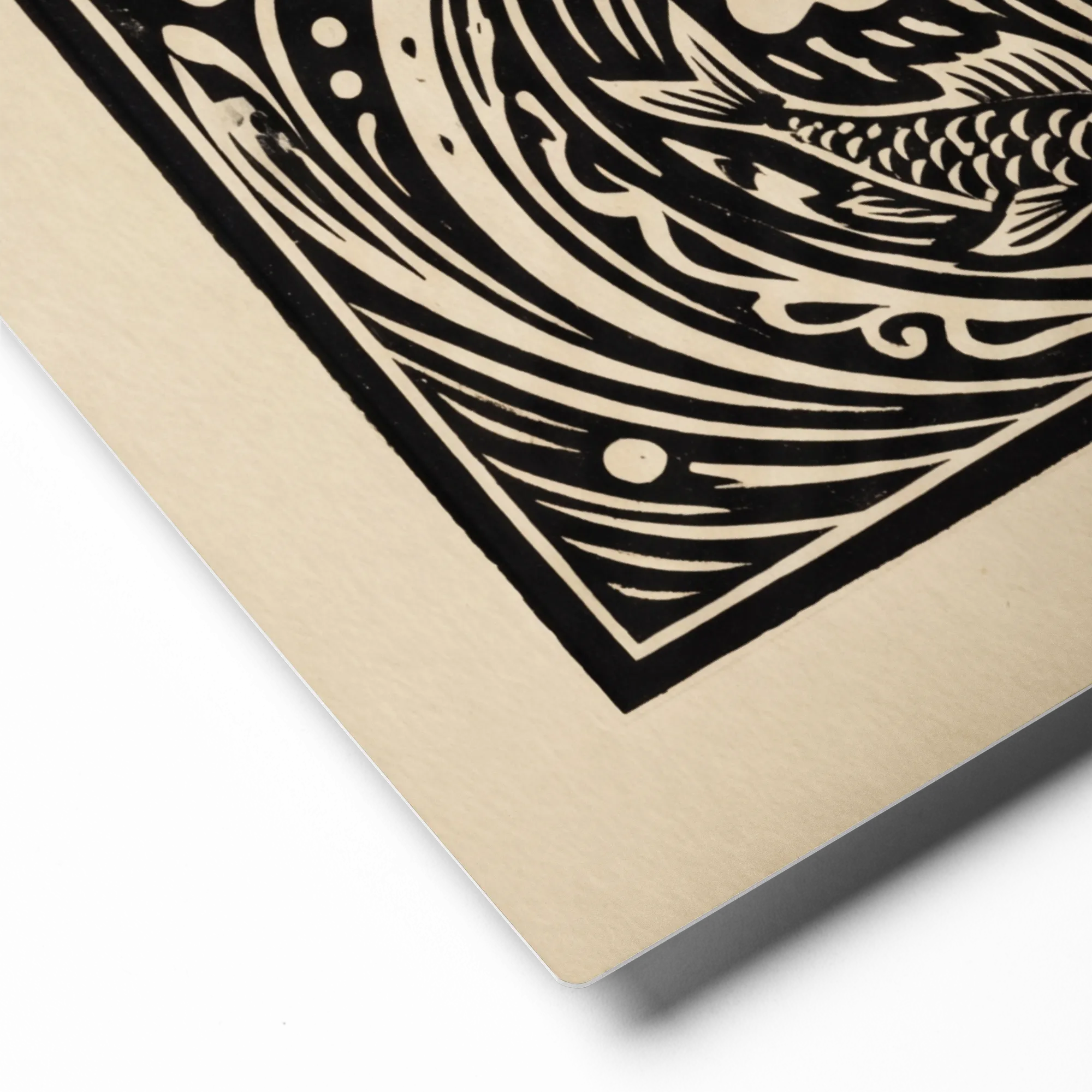 The Ocean's Daughter 
 Paper Print With White Frame & Mat | 16″x 20″