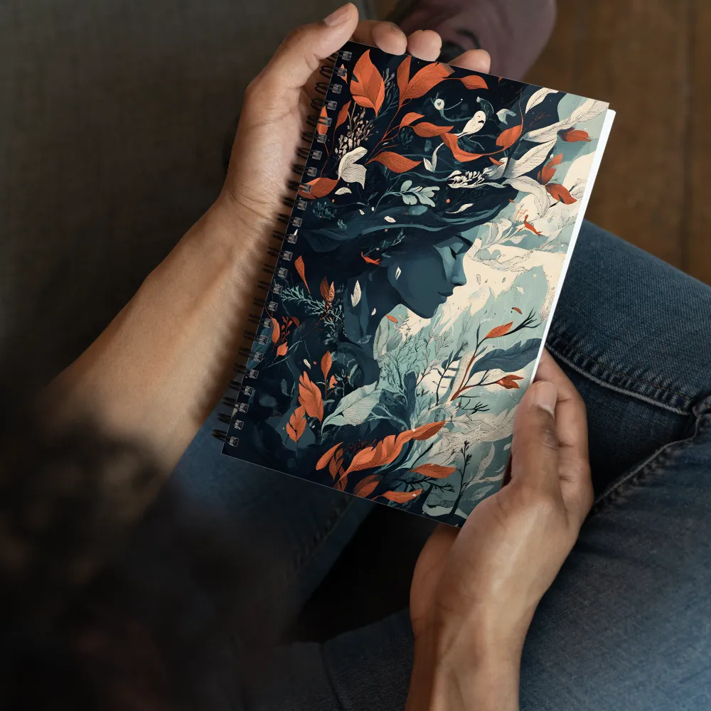 Flowing Nature Spirit 
 Spiral Notebook | 140 pages