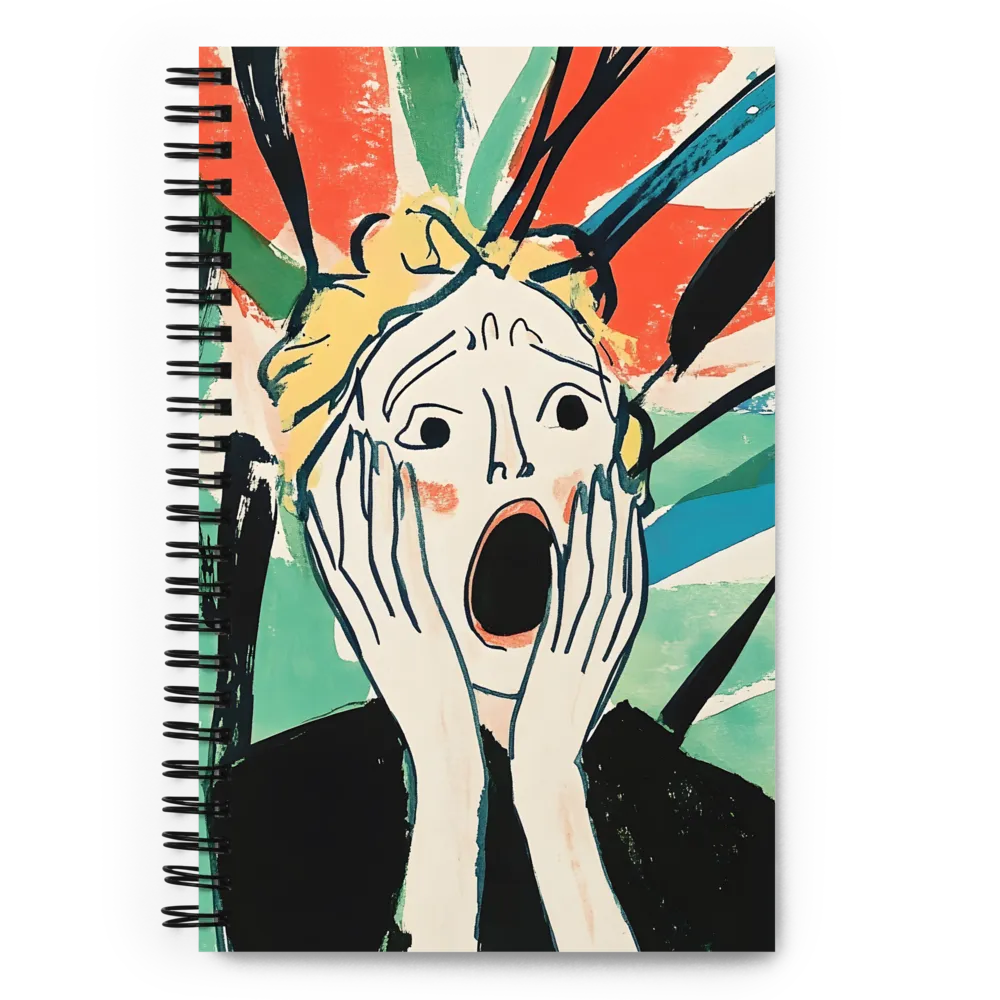 The Scream of Chaos 
 Spiral Notebook | 140 pages