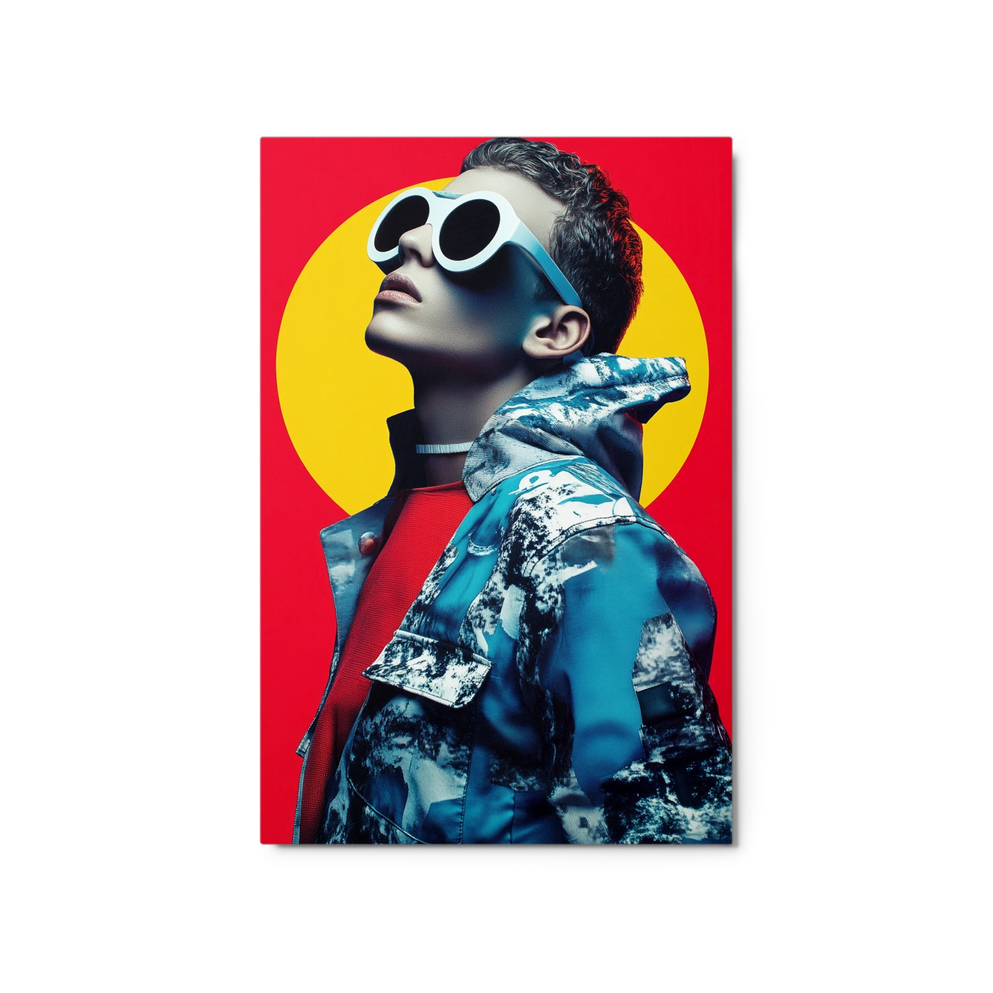 Fashion Portrait with Bold Colors