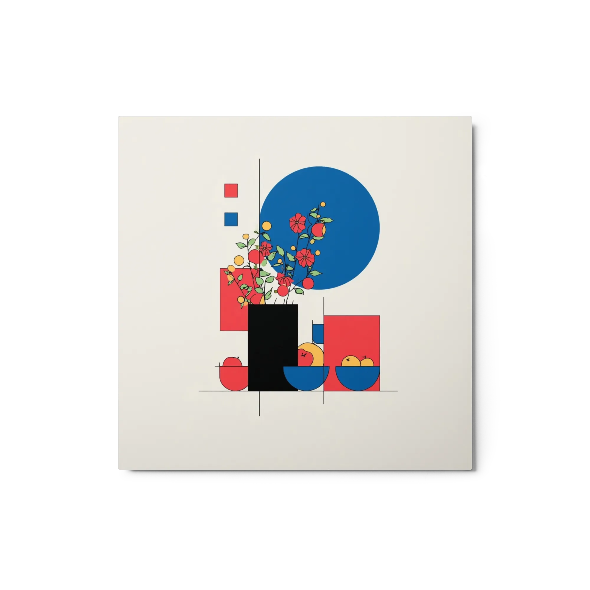 Bauhaus Botanical Composition