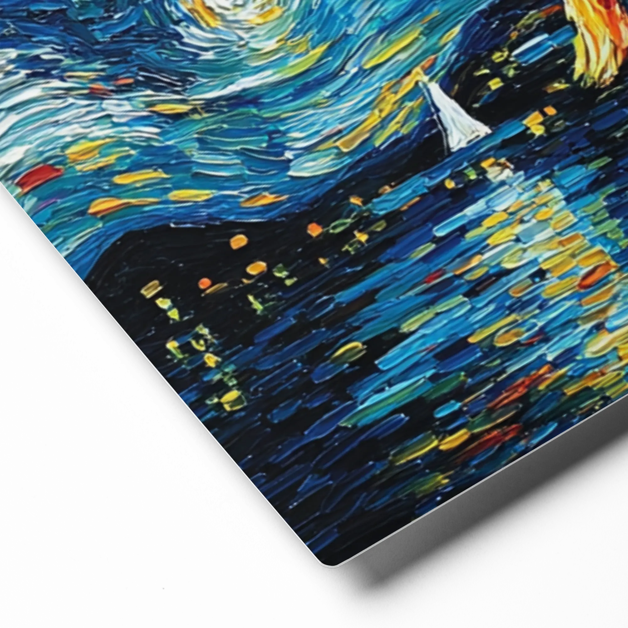 Starry Night Self-Portrait 
 Canvas | 32″x 32″