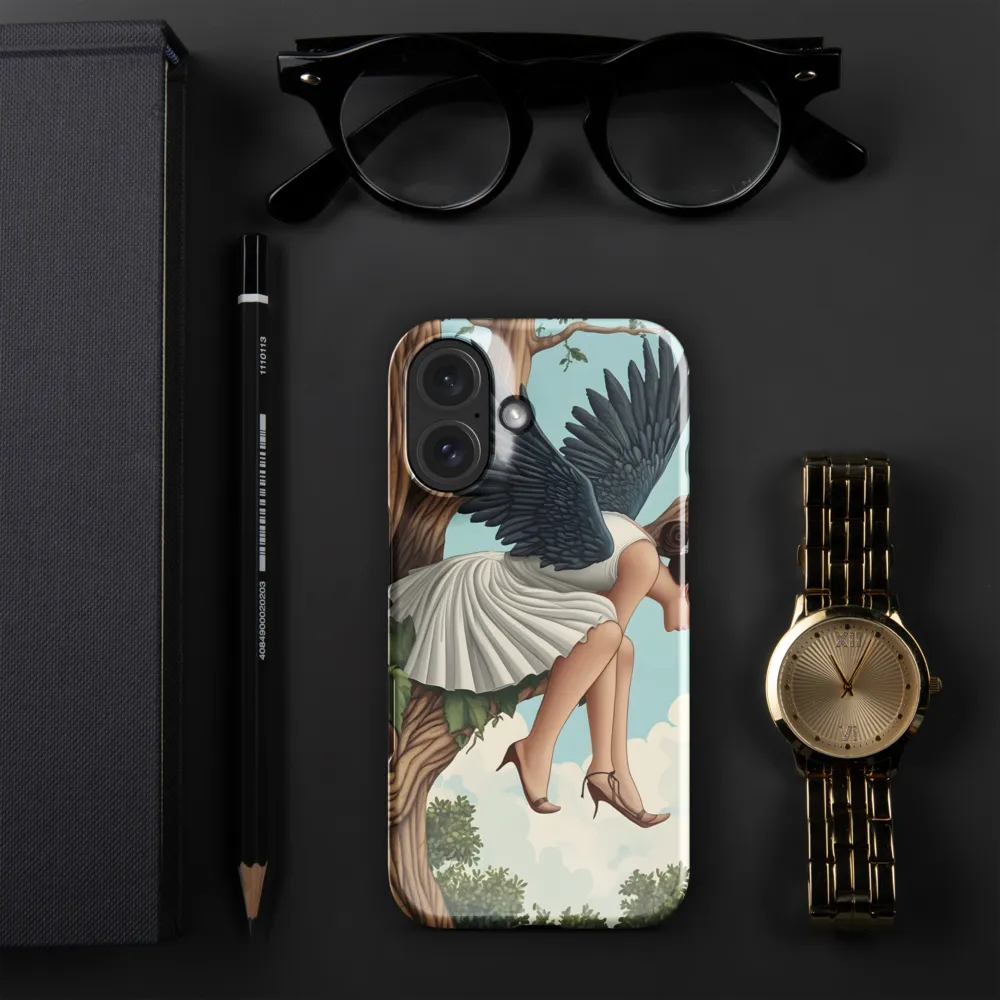 The Winged One's Perch 
 iPhone 17 Pro Max | Snap Case