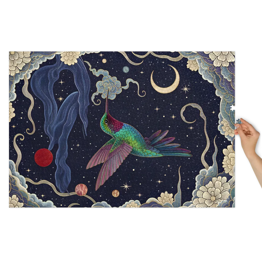 Celestial Hummingbird | Jigsaw Puzzles