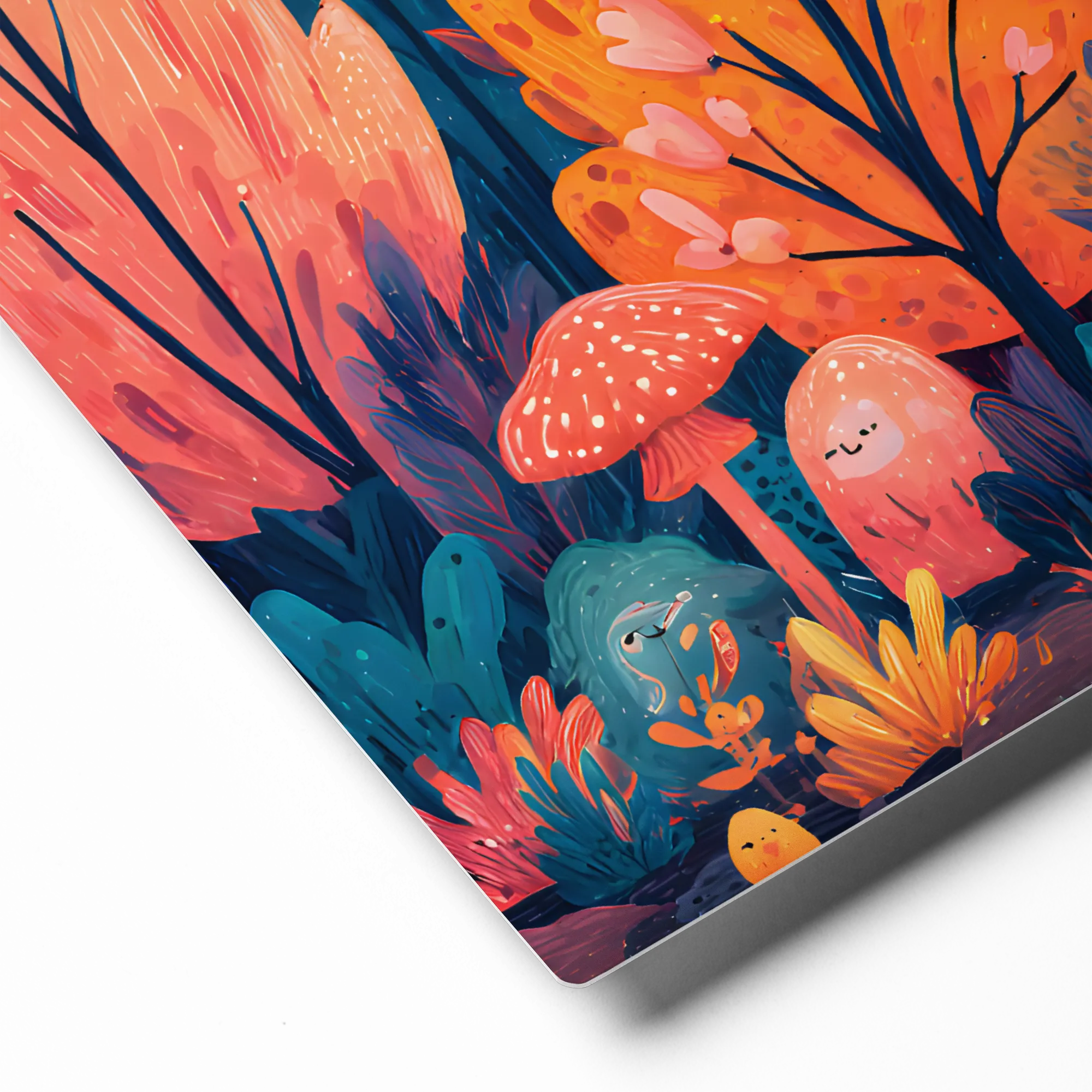 Enchanted Mushroom Forest 
 Canvas | 6″x 6″