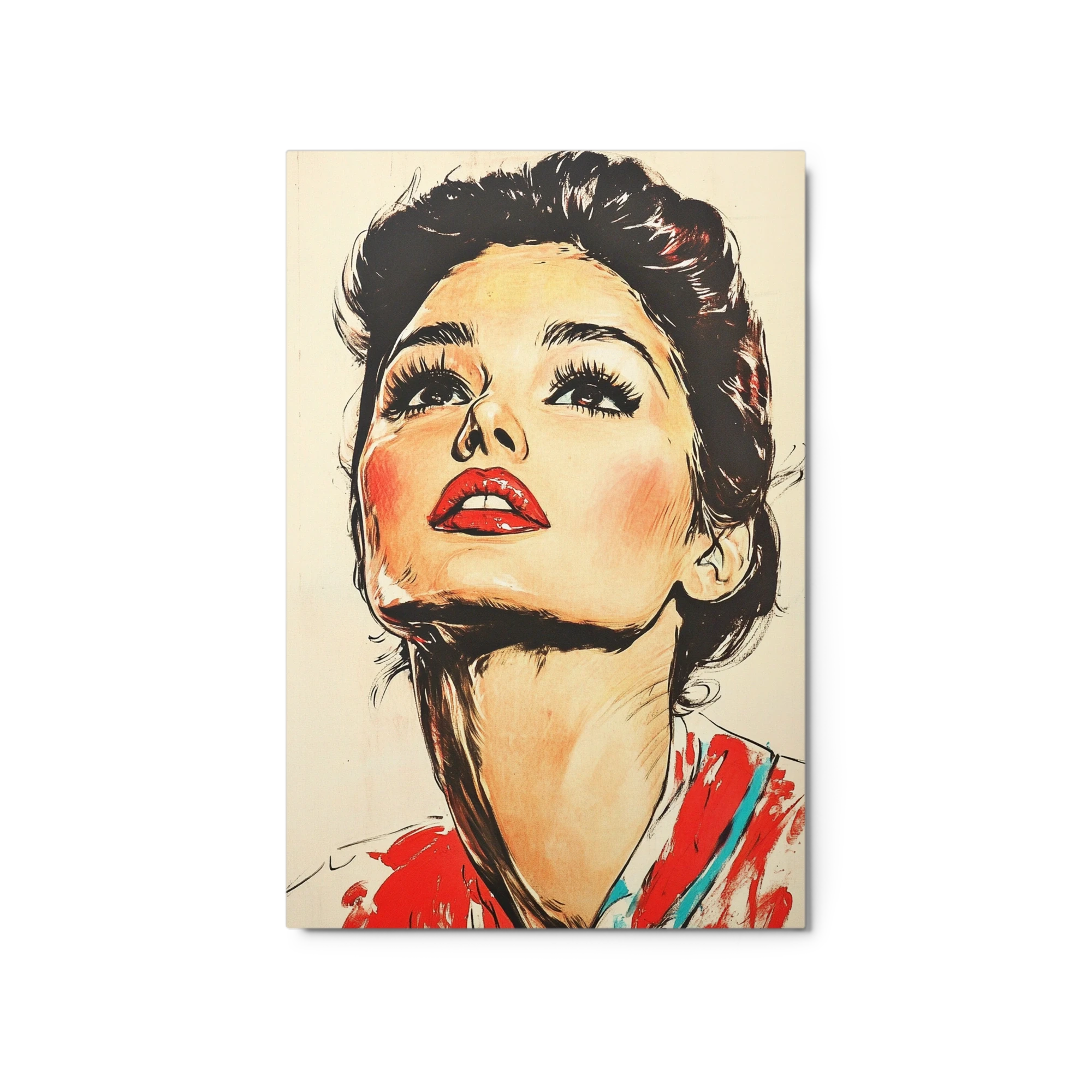 Pop Art Portrait of a Woman