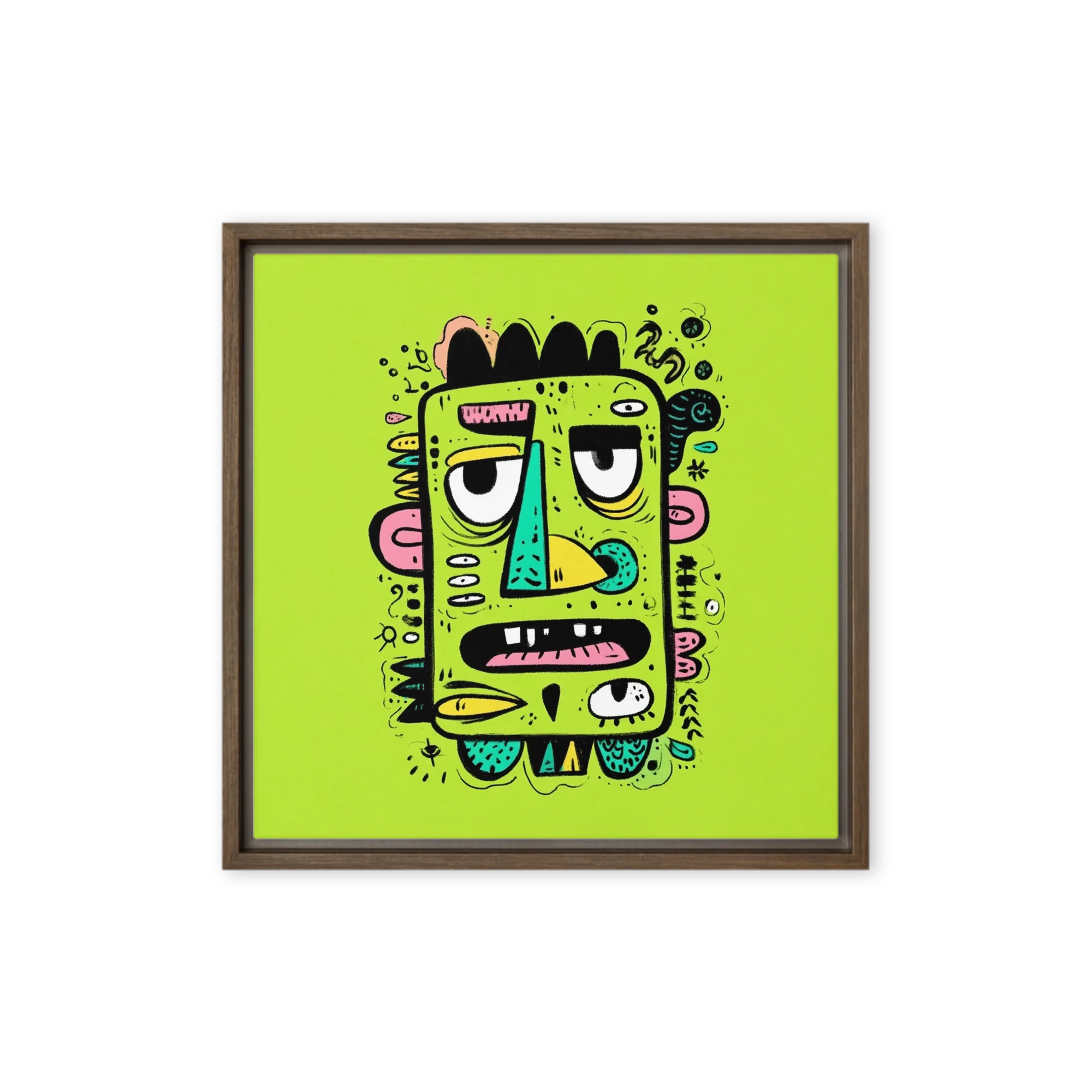 Lime Monster Portrait