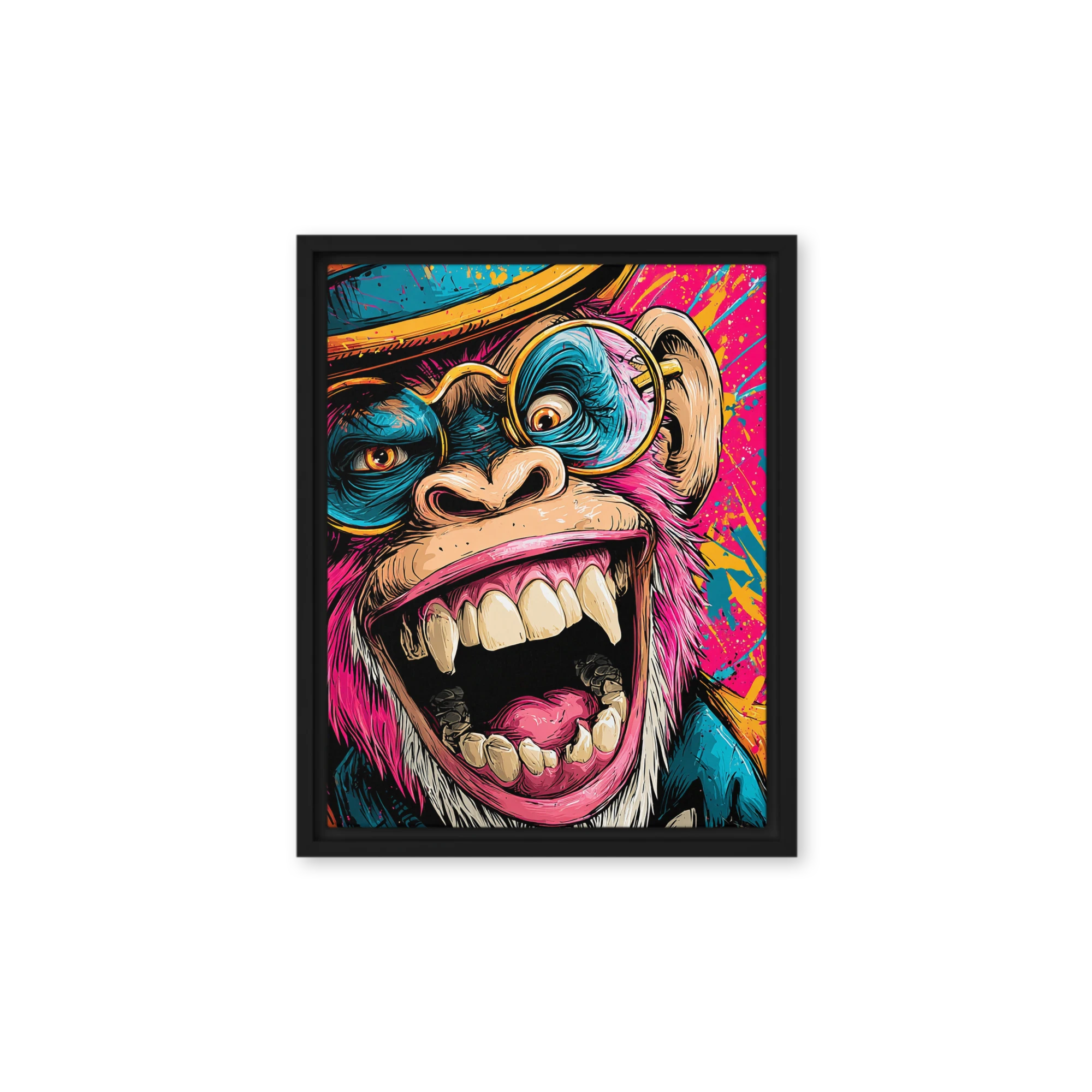 Laughing Chimp Graffiti
