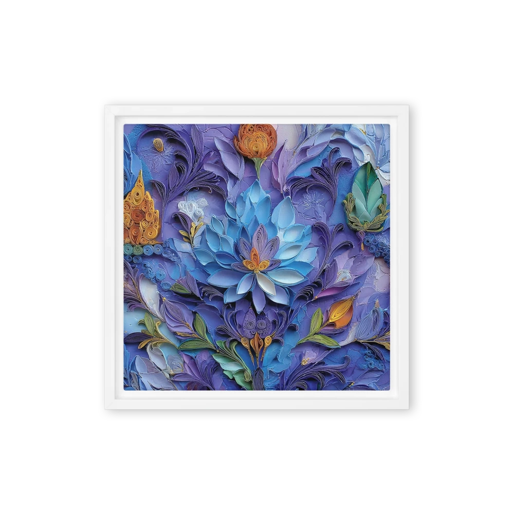 Quilled Lotus Bloom | Art Print
