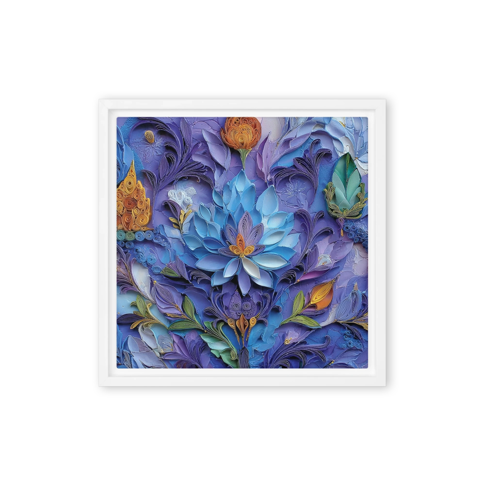 Quilled Lotus Bloom