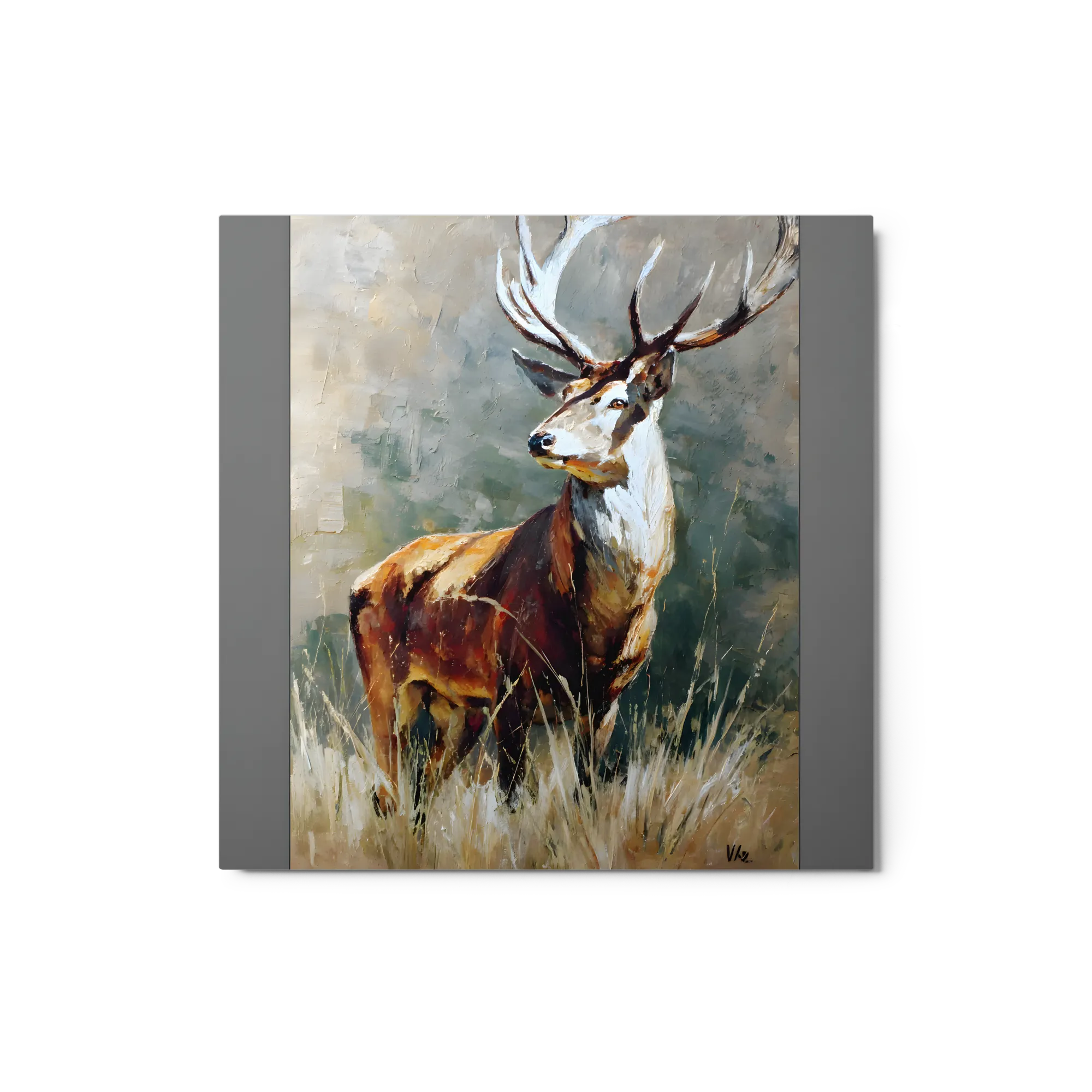 Regal Stag Portrait