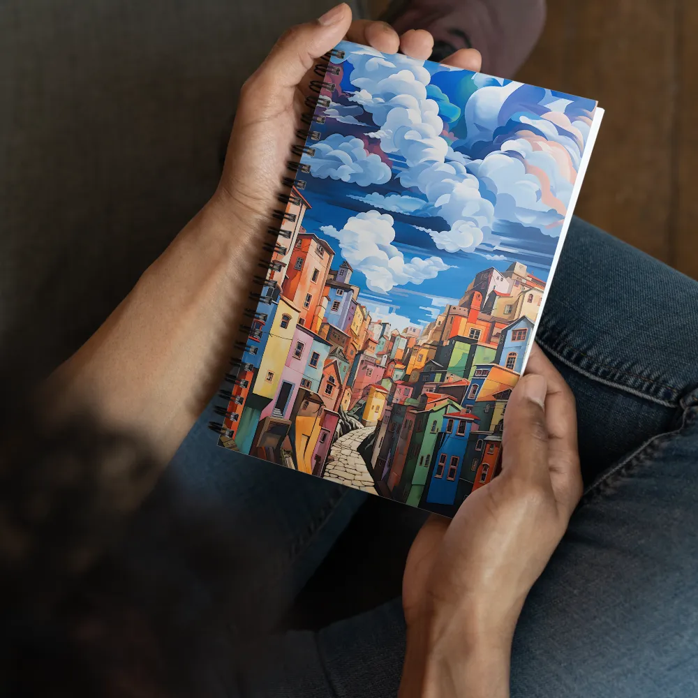 Whimsical Heights: A Vibrant Cityscape