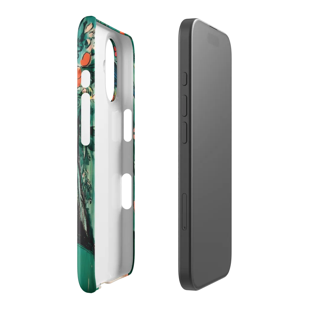 Woman with Bird Crown 
 iPhone 16 Pro | Snap Case